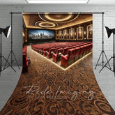 Lofaris Luxury Movie Theatre Architecture Sweep Backdrop